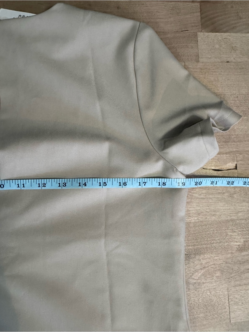NWT AEL Amy Enjoy Life Minimalist V-Neck Shift Dress in Cream - Picture 8 of 10